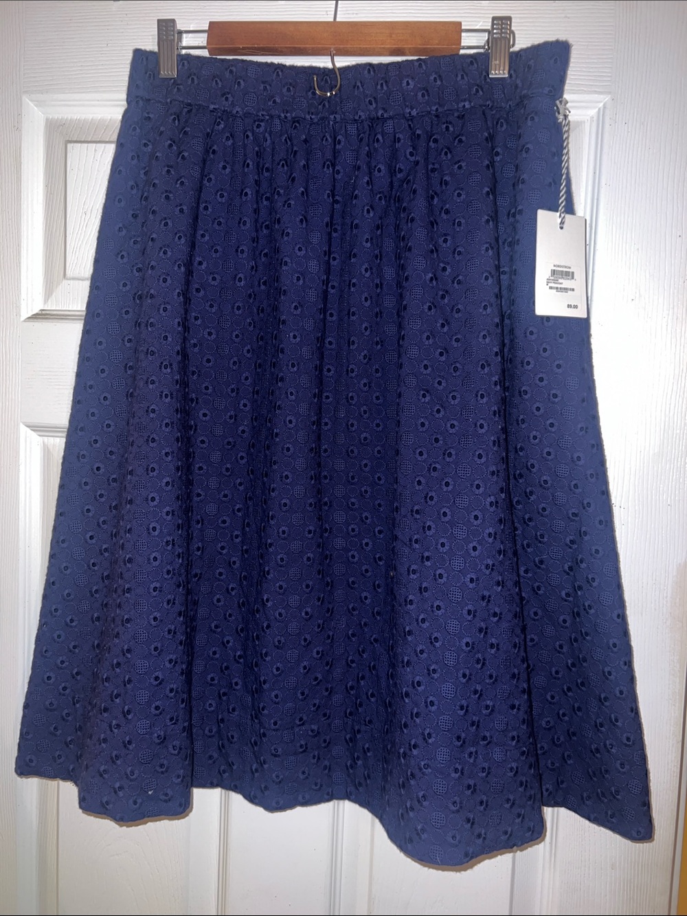 BNWT 1901 brand skirt. Medium. Navy blue.